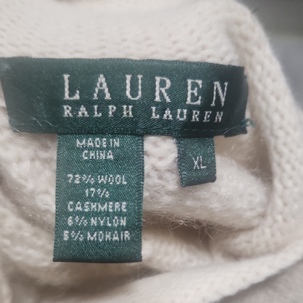 Ralph Lauren Women's Soft Cream Sweater